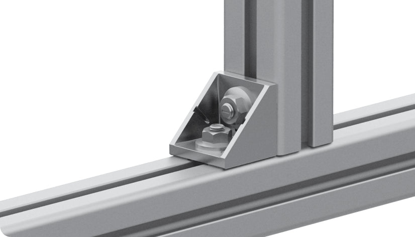 Aluwinkel 40x40 Nut 10B blank