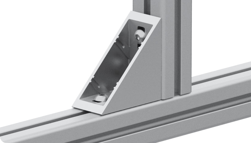 Zinkwinkel 40x80 Nut 8I pulverbes