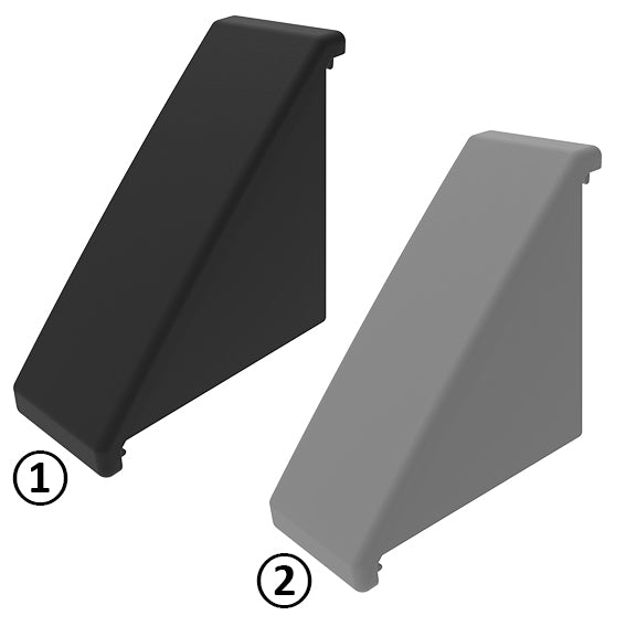 Abdeckkappe für Aluwinkel 57x57