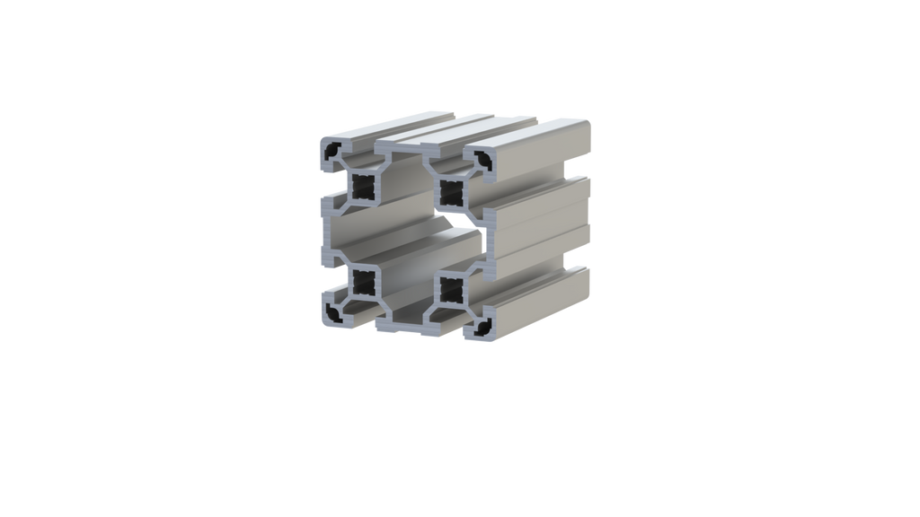 Profil 80 x 80 L  Nut 10